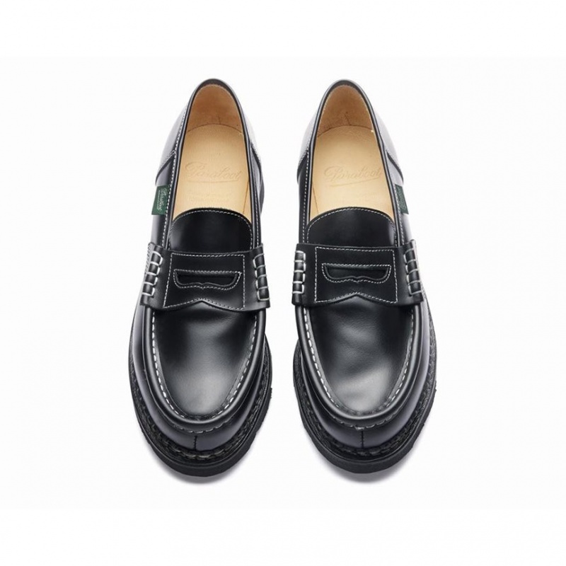 Paraboot Orsay Women's Loafers Black | CANADA 09621E