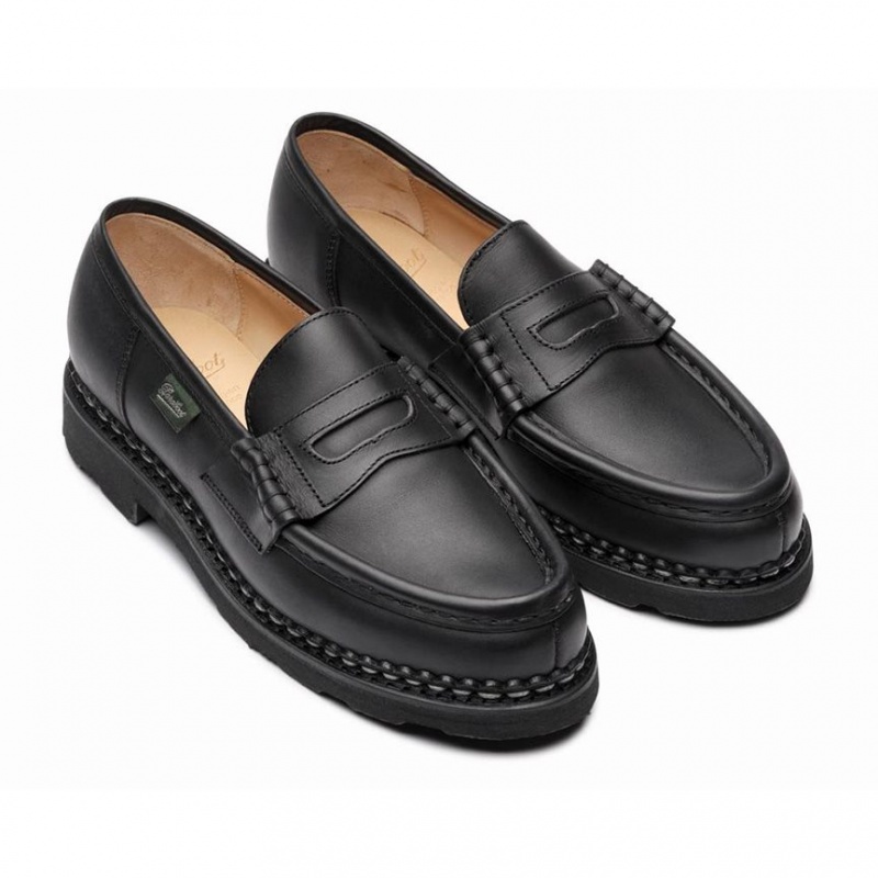 Paraboot Orsay Women's Loafers Black | CANADA 86740J