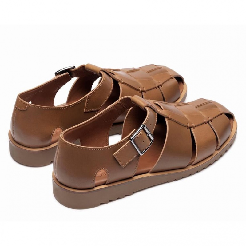 Paraboot Pacific Men's Sandals Brown | CANADA 04791O