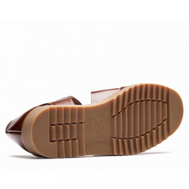 Paraboot Pacific Men's Sandals Dark Brown | CANADA 46395F