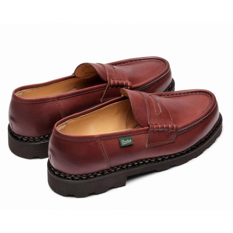 Paraboot Reims Men's Loafers Brown | CANADA 68354O