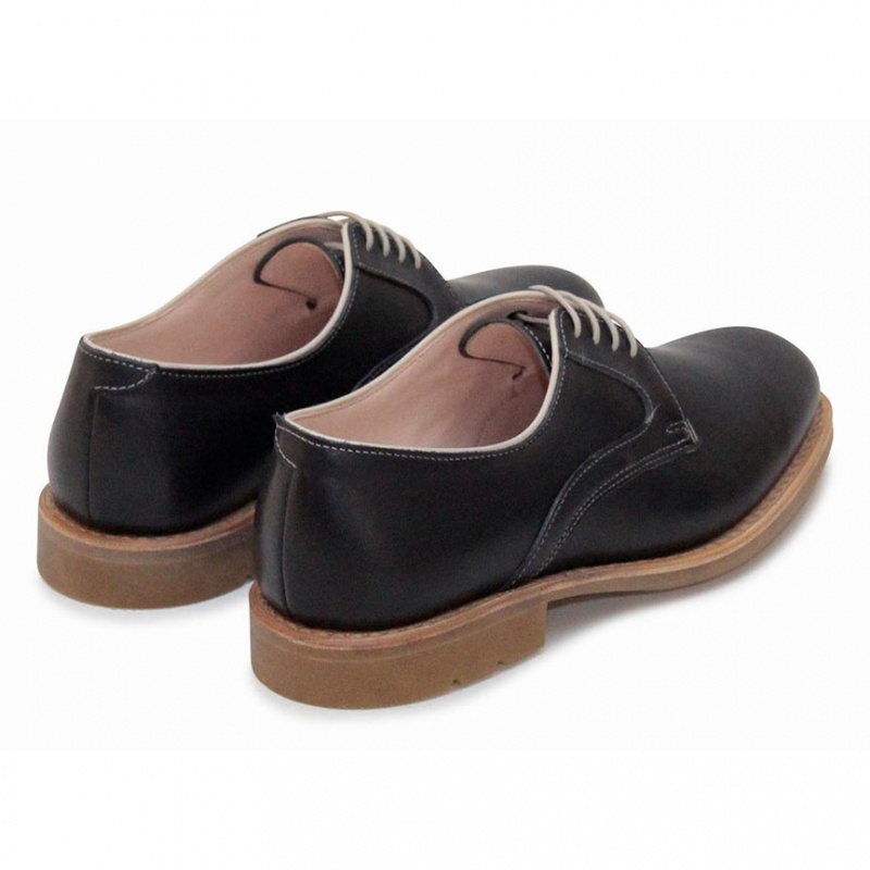 Paraboot Saphir Gy Women's Derby Shoes Black | CANADA 35714L