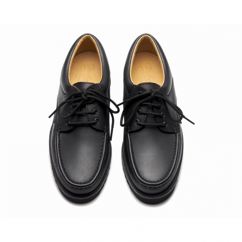 Paraboot Thiers Men's Derby Shoes Black | CANADA 04532Z