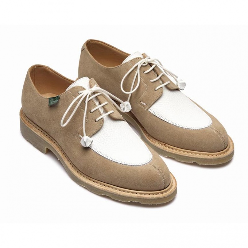 Paraboot Veley Women's Derby Shoes Beige | CANADA 52196Z