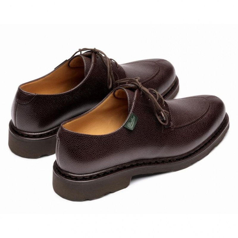 Paraboot Veley Women's Derby Shoes Dark Brown | CANADA 06513F