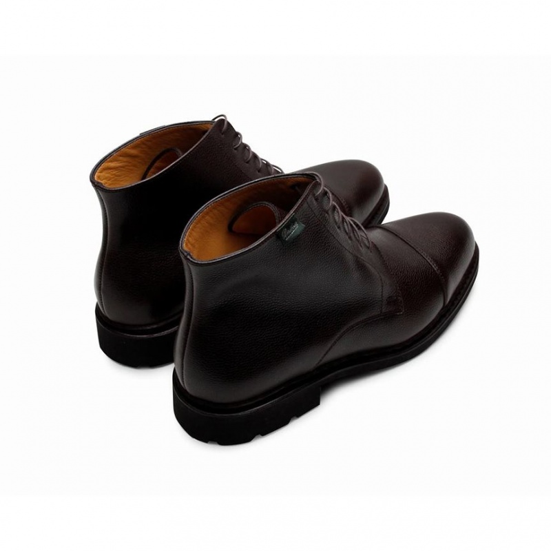 Paraboot Vian Men's Ankle Boots Black | CANADA 81537A