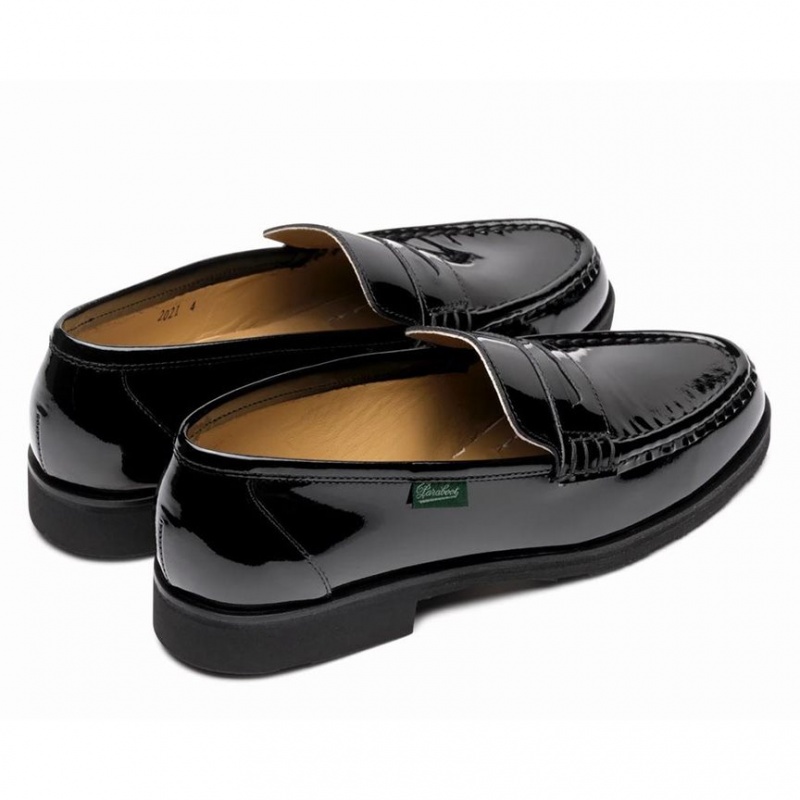 Paraboot Vignony Women's Loafers Black | CANADA 41529F