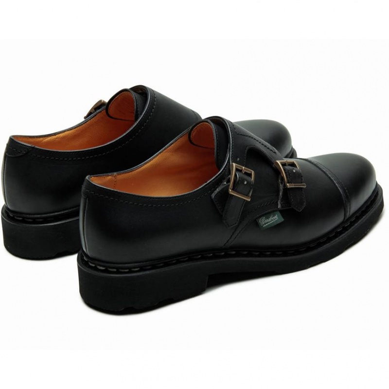 Paraboot Vogue Women's Derby Shoes Black | CANADA 31876T